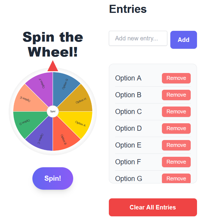 Number Picker Wheel